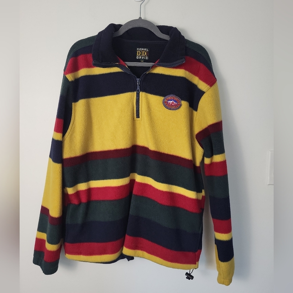 Vintage Daniel David  Blackcomb Whistler Fleece Pullover